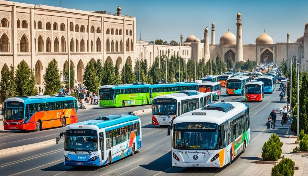 Uzbekistan public transportation