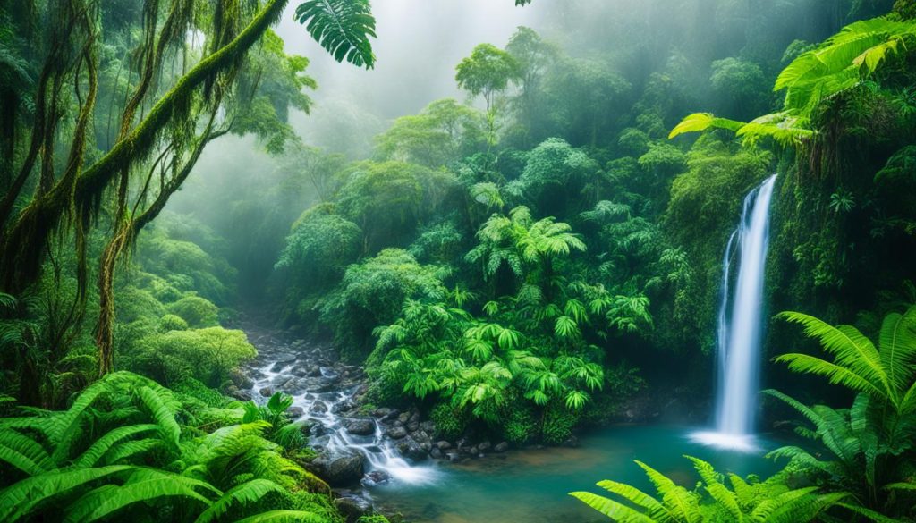 Vibrant Rainforest