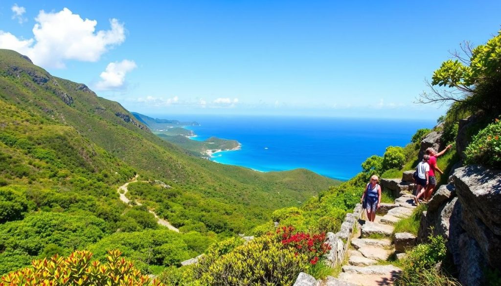 Virgin Gorda hiking