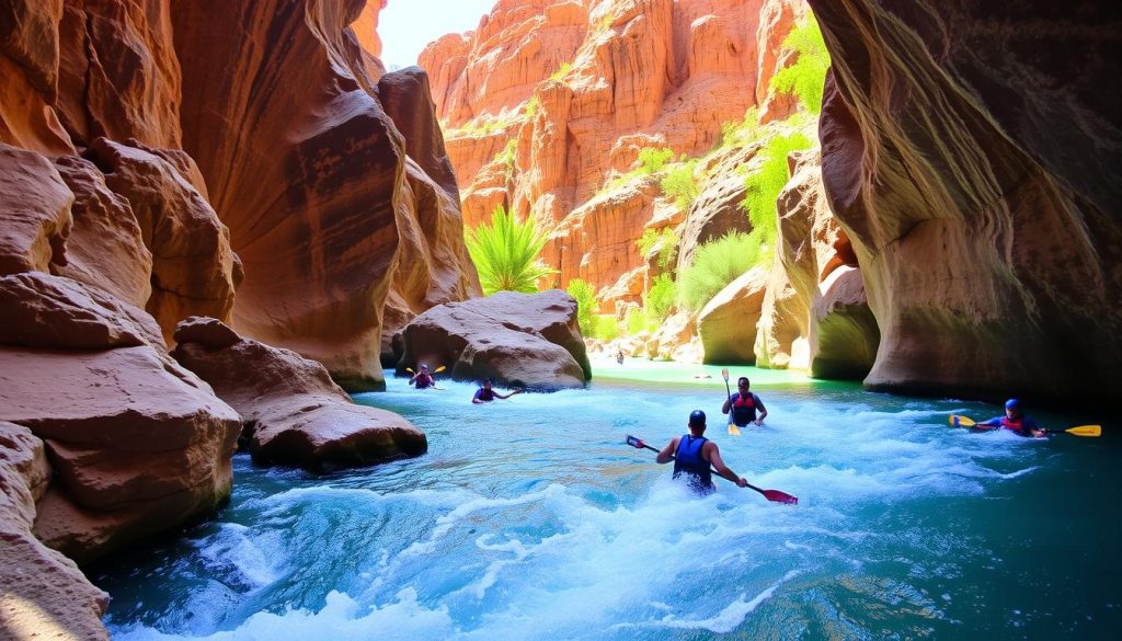 Wadi Mujib canyoning