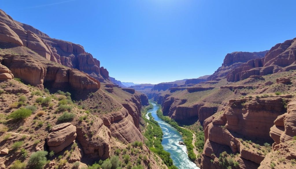 Wadi Mujib landscape