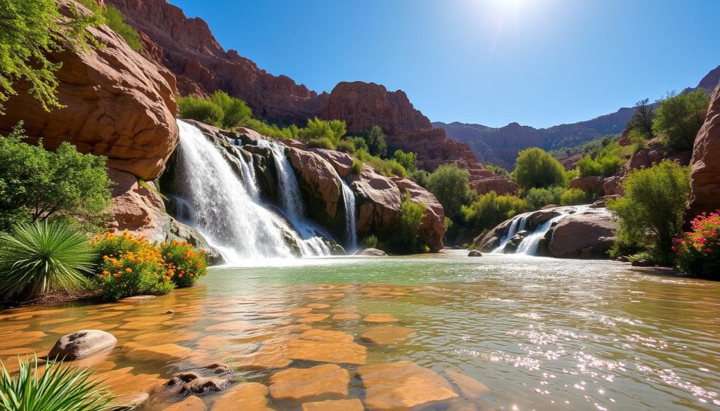 Wadi Mujib waterfalls