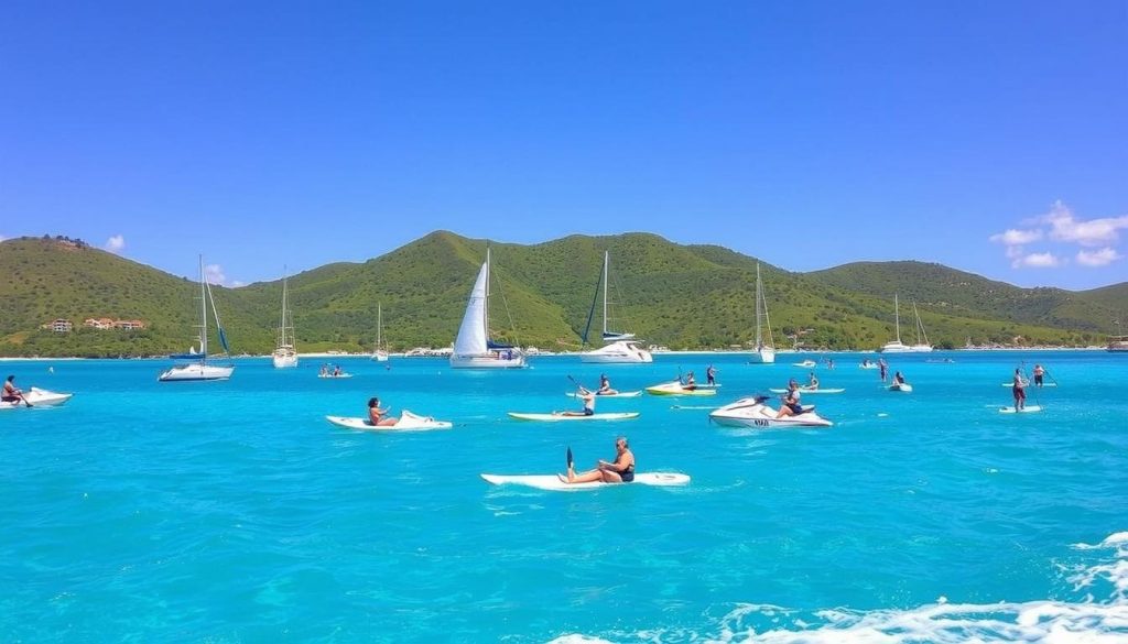 Water sports in English Harbour