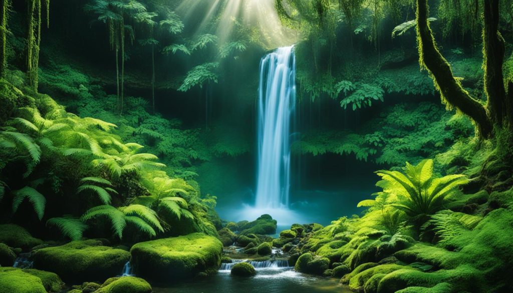 Waterfalls in Lamington National Park