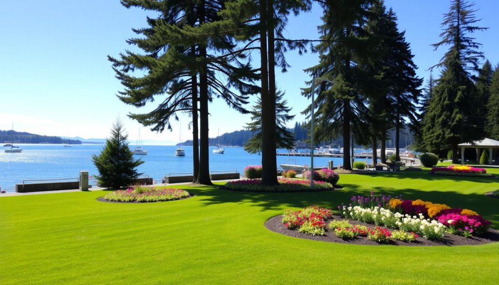 Waterfront parks in Poulsbo