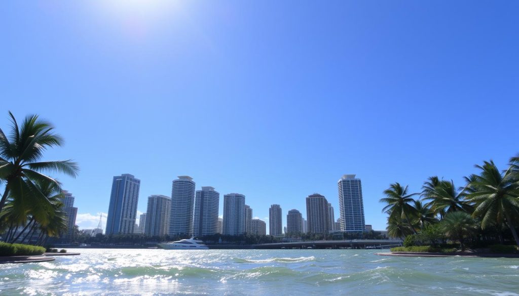 West Palm Beach Skyline