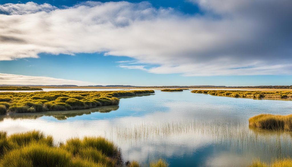 Wetlands in Coorong National Park