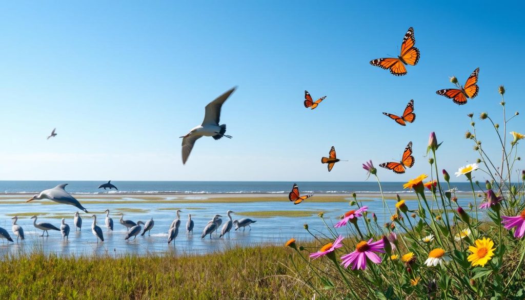 Wildlife in Huntington Beach State Park