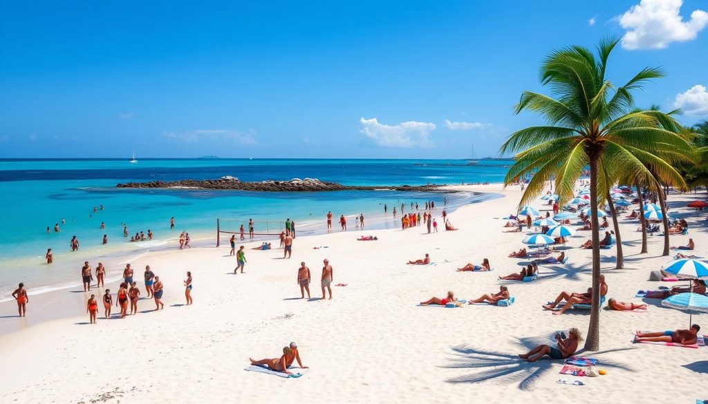 beach activities in St. Martin