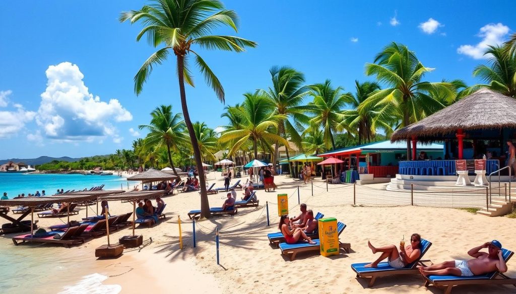 beach bars and restaurants in st martin