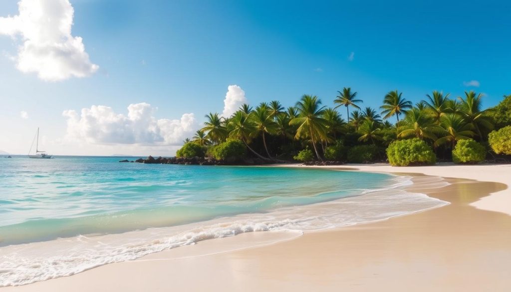 beaches in Marina Cay