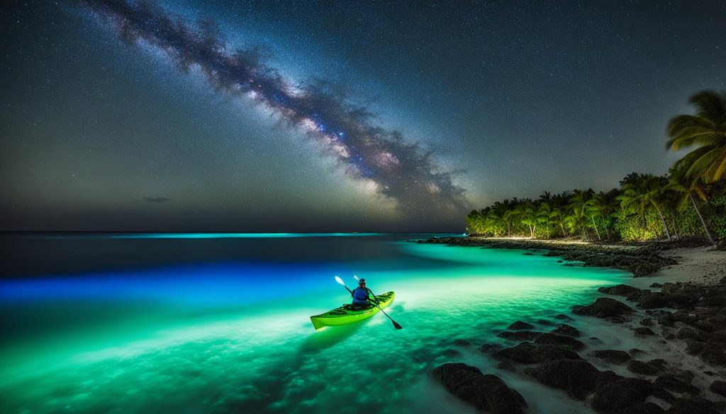 bioluminescent bay