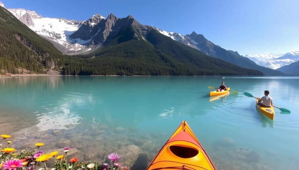 boating and water activities in Glacier National Park