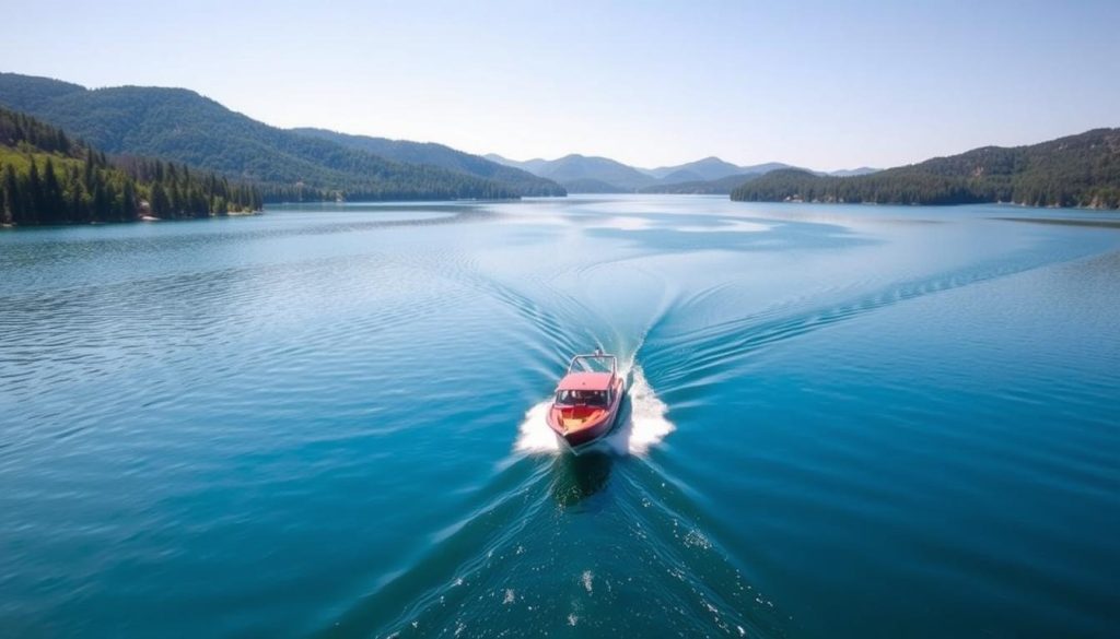 boating on Dale Hollow Lake