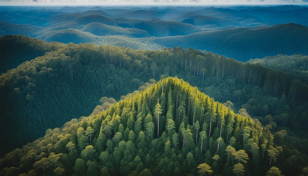 bunya pines