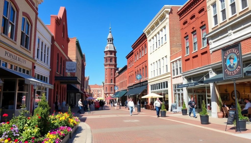 downtown Poplar Bluff