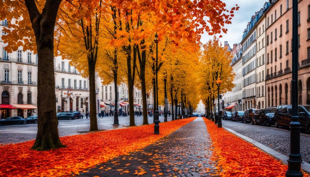 fall in Lyon