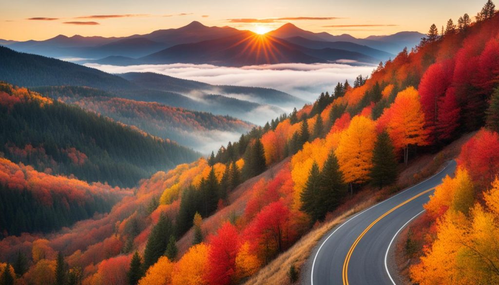 fall scenic drives