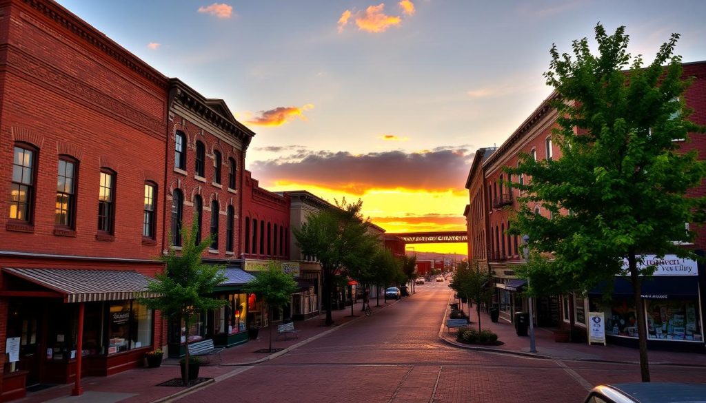 historic downtown Paducah