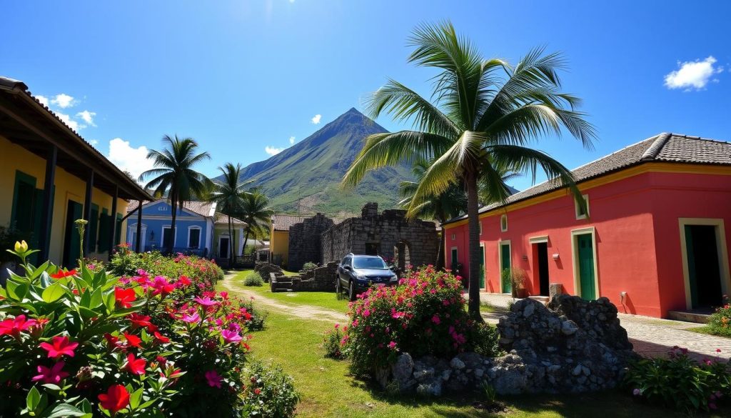 historical sites in Nevis