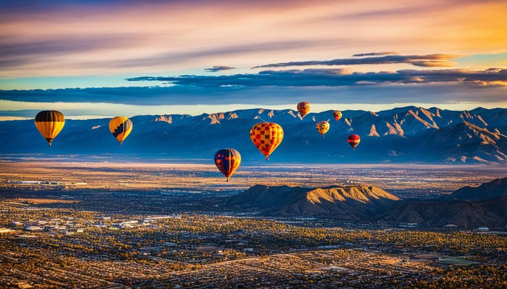 hot air balloons