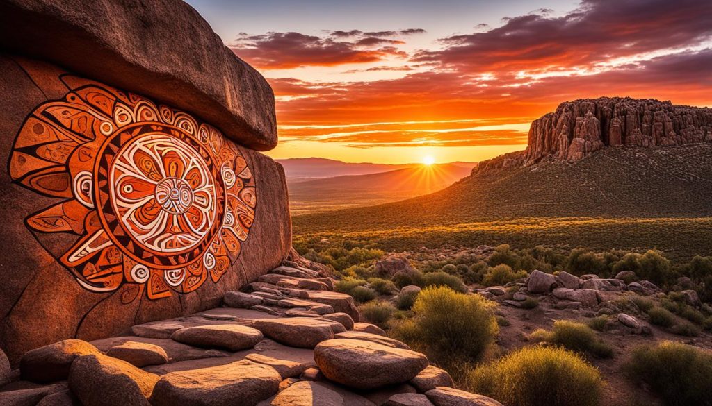 indigenous rock art