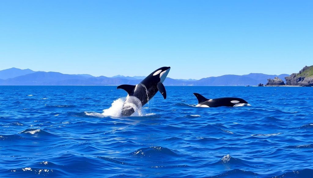 orca whales in haro strait