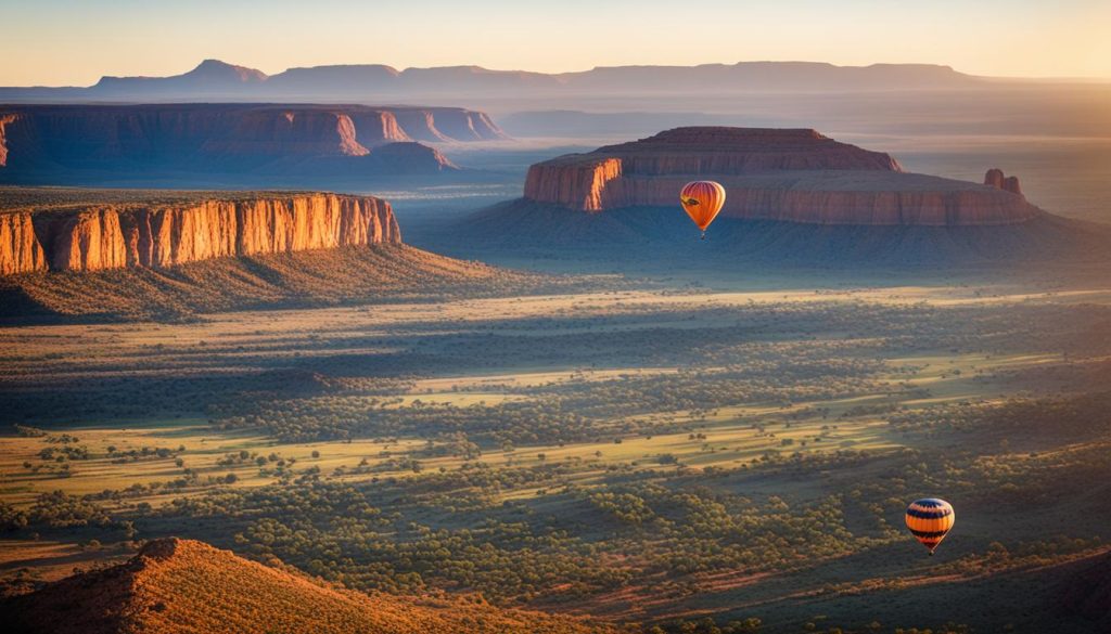 outback hot air ballooning