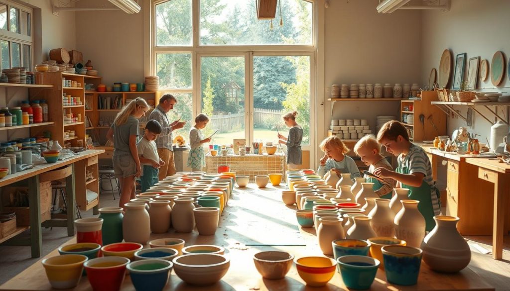 paint-your-own pottery