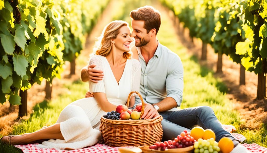 picnic in the vines