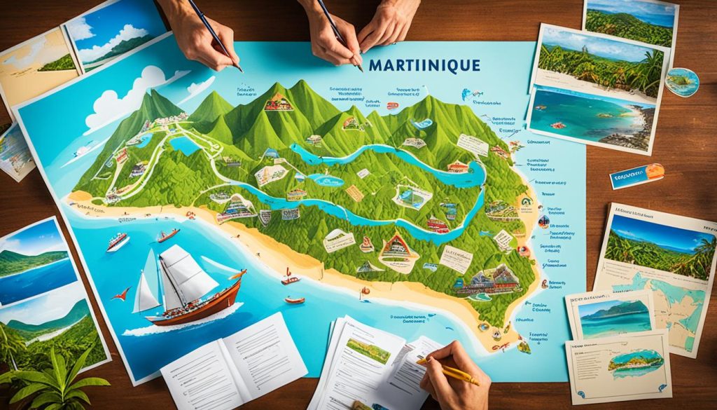 planning Martinique adventure