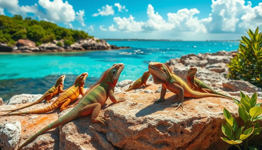 rock iguanas