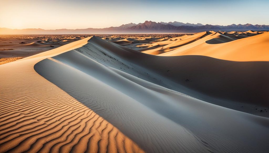 sand dunes