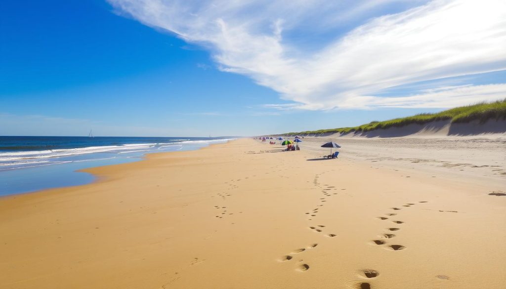 sandy beaches