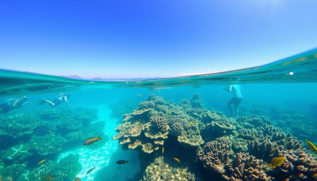 snorkeling in St. Barts