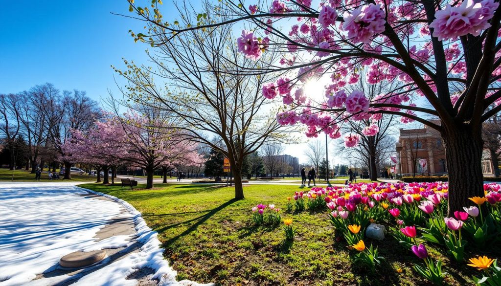 spring in Grand Rapids