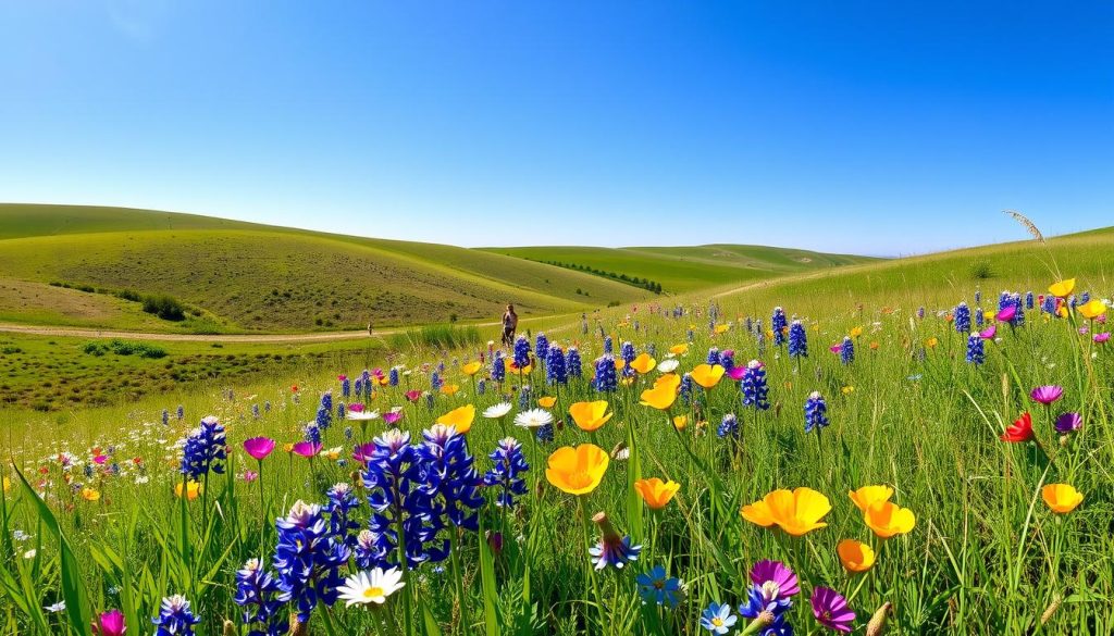 spring season wildflowers