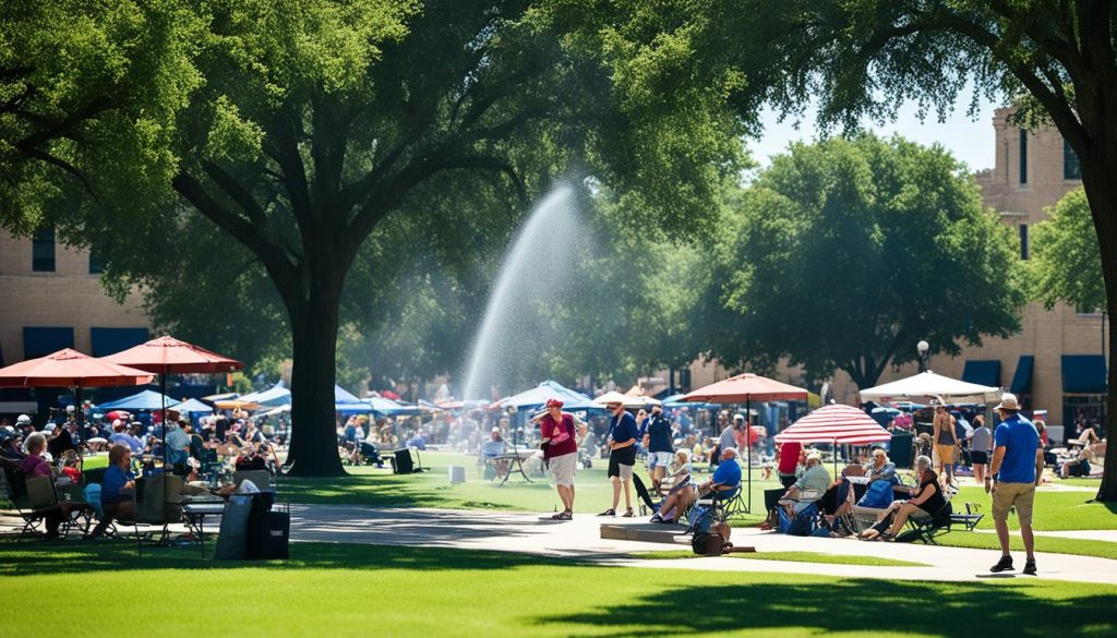 summer weather conditions Fort Worth Texas