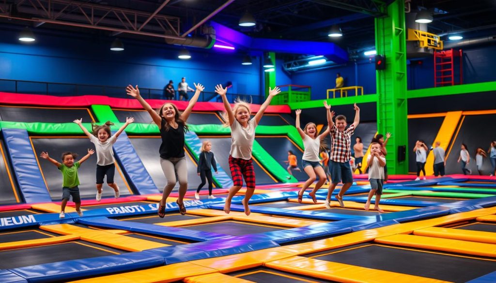 trampoline parks