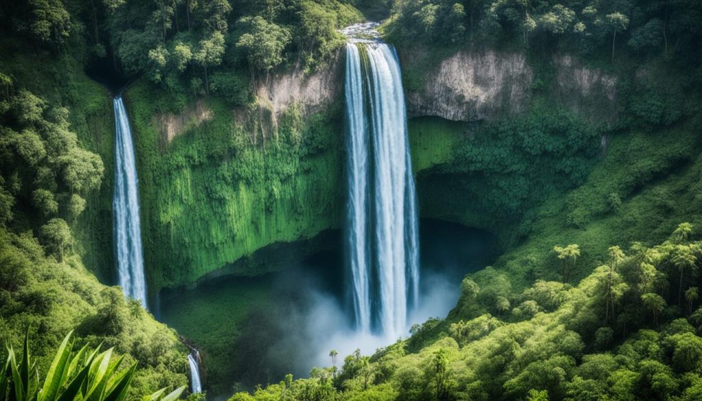 waterfalls in Guadalupe