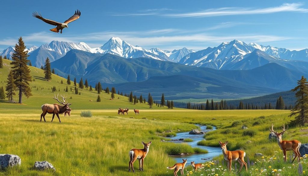 wildlife in Big Sky