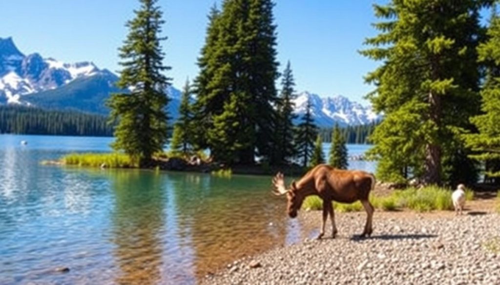 wildlife in Glacier National Park