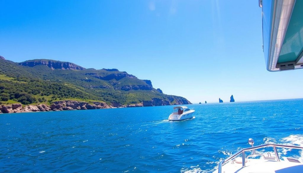 Tasman Peninsula Boat Tour Scenic View