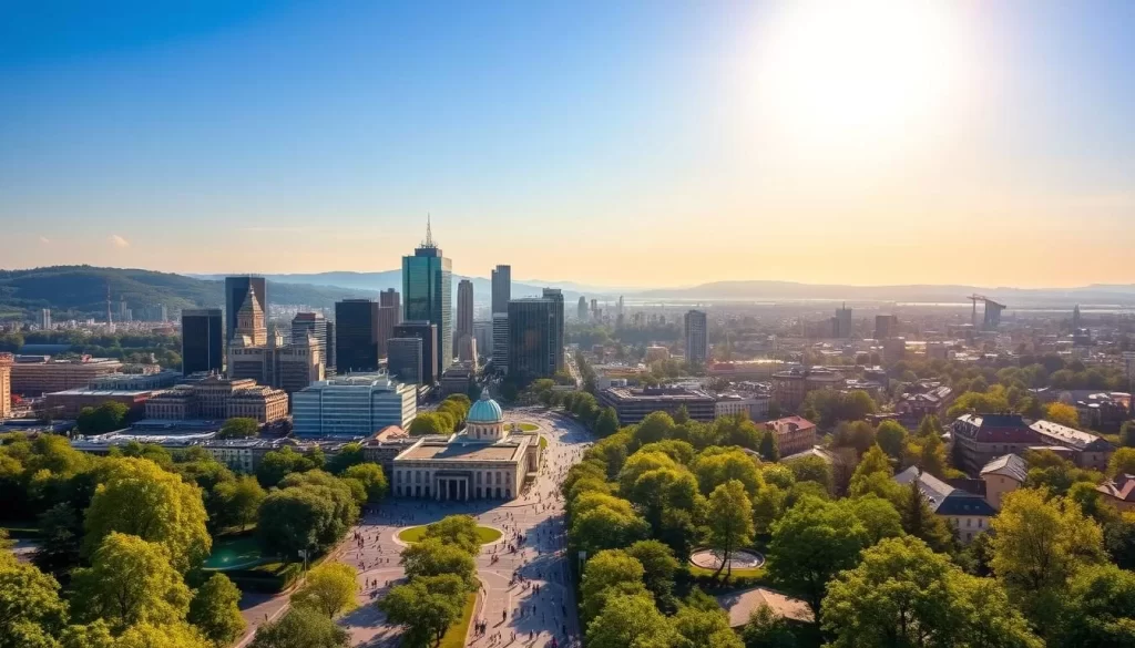 Frankfurt climate and seasonal trends