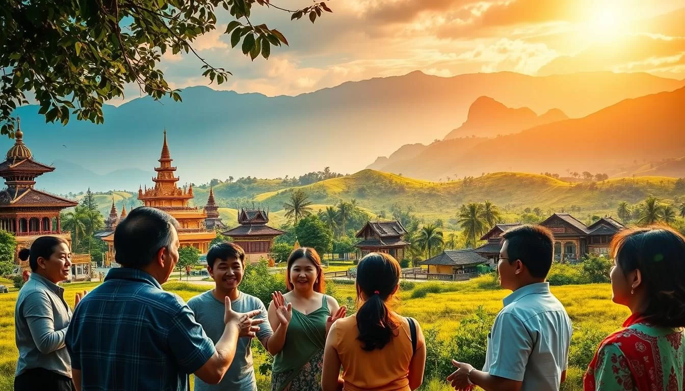 Laos: Official and widely spoken languages