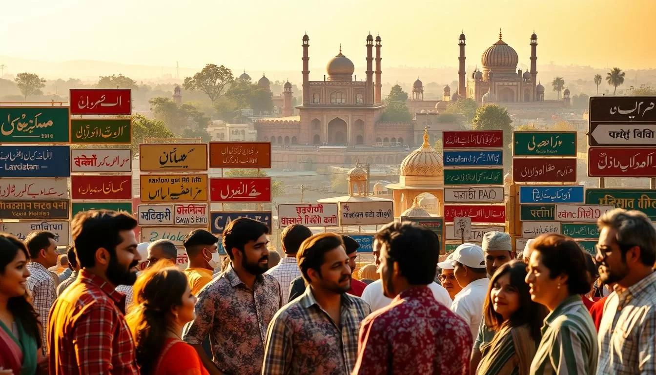 Pakistan: Official and widely spoken languages