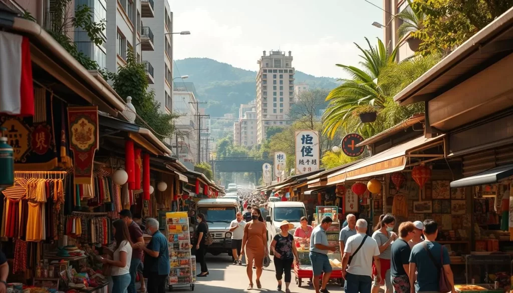 Shantou vibrant markets