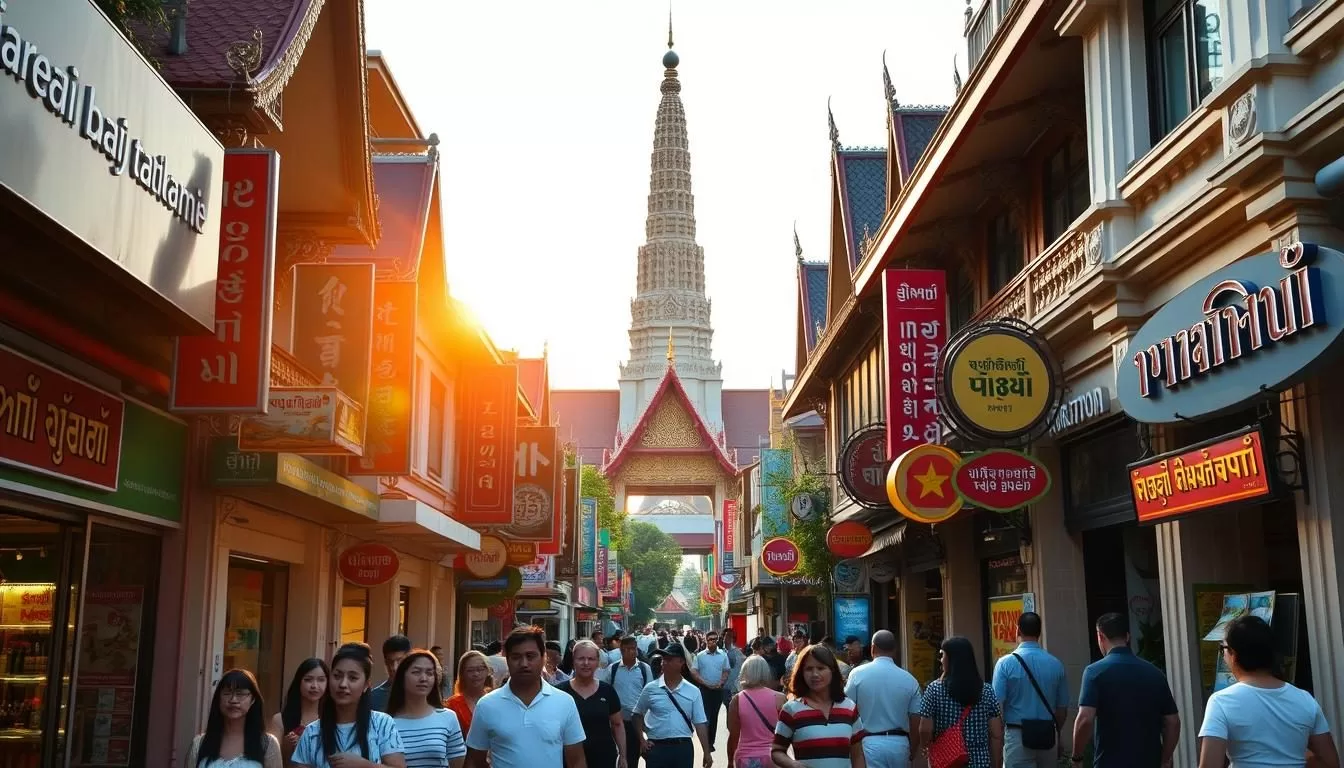 Thailand: Official and widely spoken languages