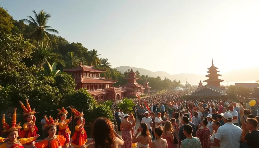 festival celebrations on Hainan Island