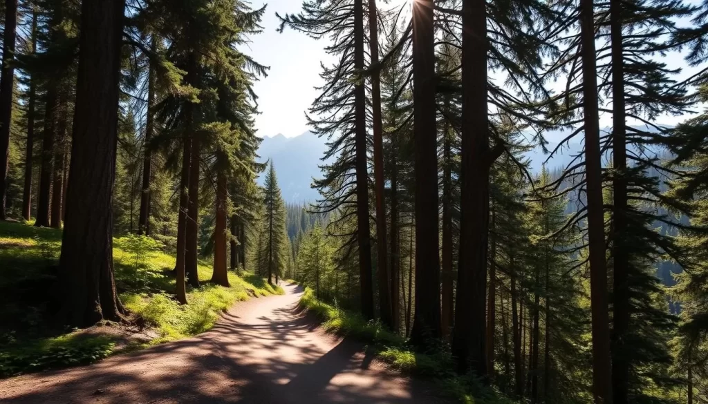 hiking trail in Shei-Pa National Park